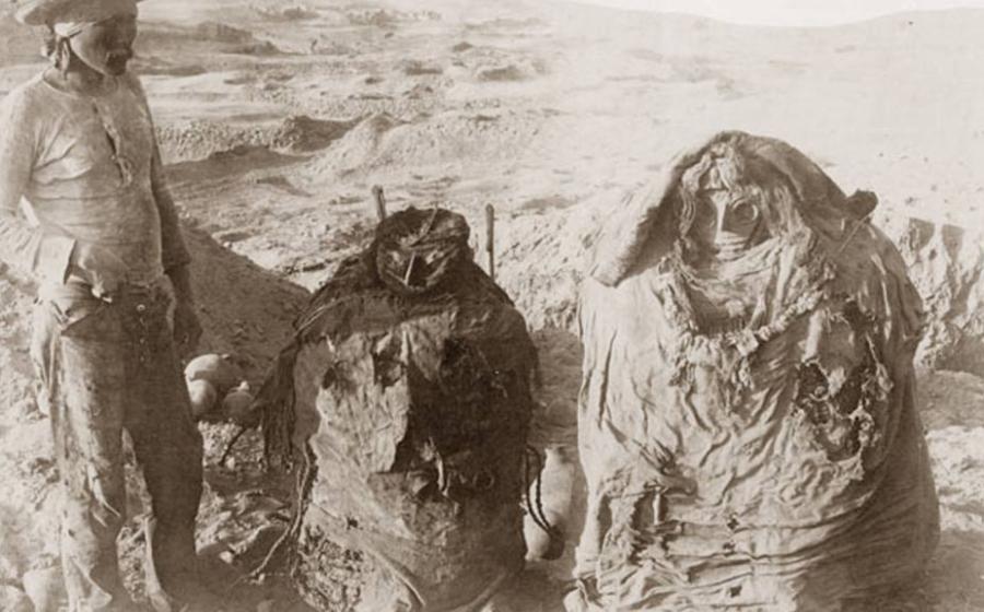 The Pachacamac mummies of Peru