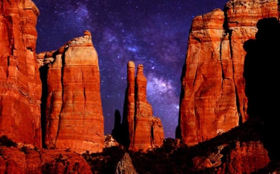 Deriv; Cathedral Rock, Sedona, Arizona. 