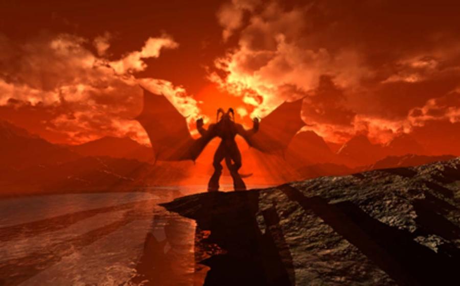 Satan – the lead character in the poem ‘Paradise Lost’. Source: Jesse-lee Lang / Adobe Stock