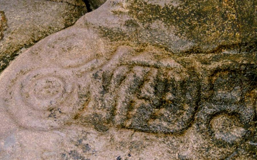 Ancient Alaskan Petroglyphs in Stone. Some of the best surviving examples of native artistic expression are petroglyphs found in southeast Alaska. Source: LoweStock/Adobe Stock