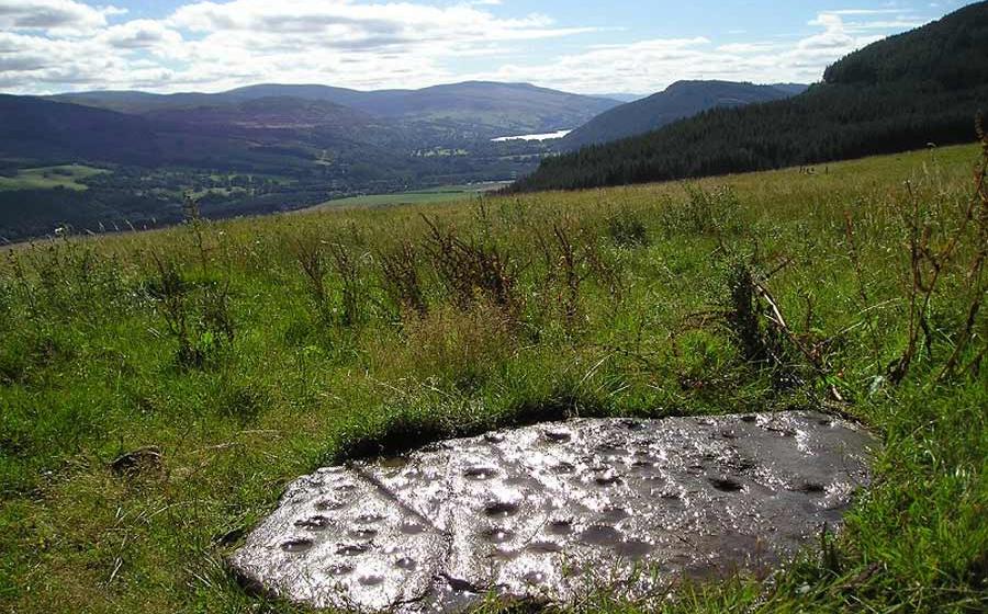 Petroglyphs of Scotland, found in Lurgan by George Currie. Source: George Currie