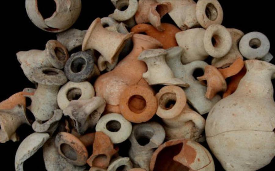 A selection of “Phoenician oil bottles”, from Motya, Sicily