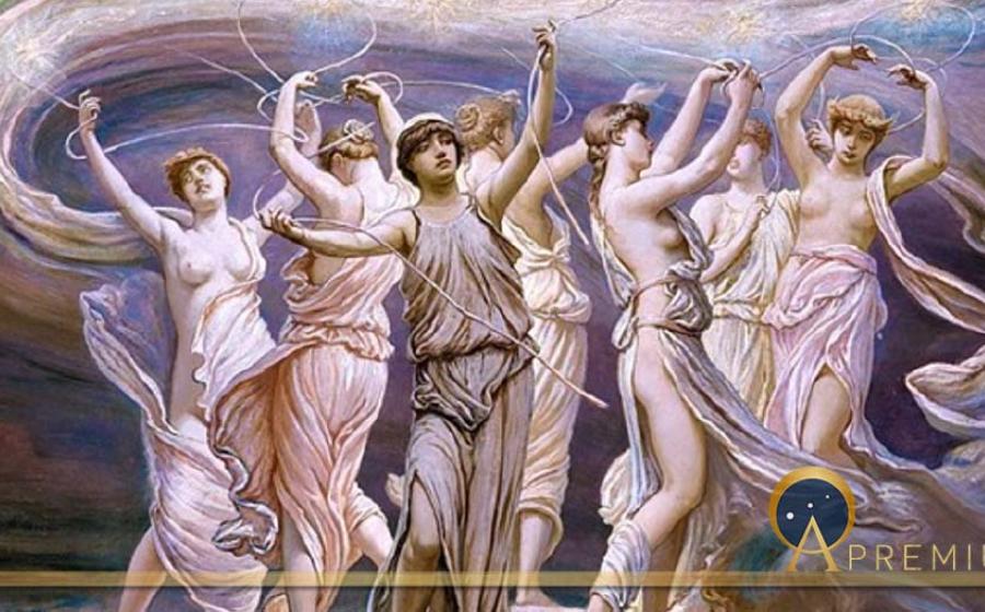 The Pleiades by Elihu Vedder (1885) Metropolitan Museum of Art (Public Domain)
