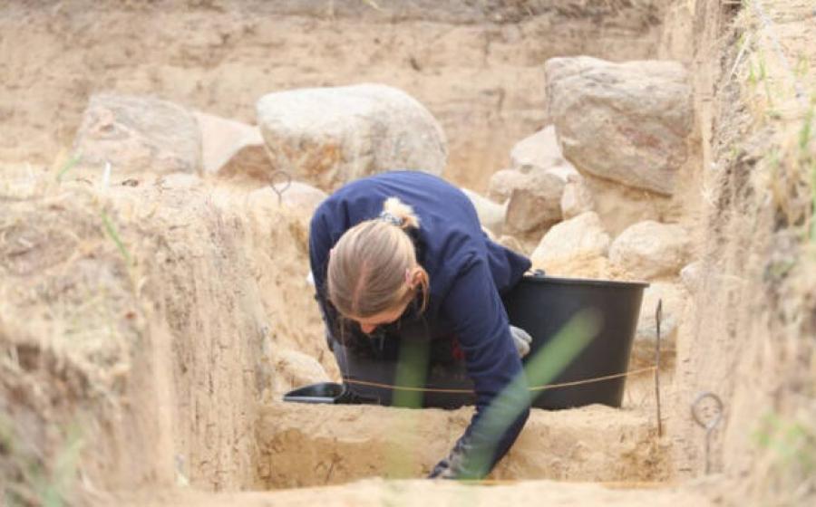 Archaeologists in western Poland have uncovered two massive prehistoric structures dubbed the "Polish pyramids”. 