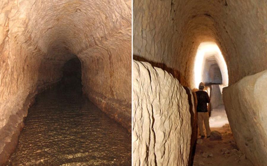 Qanat Firaun - Underground aqueduct 