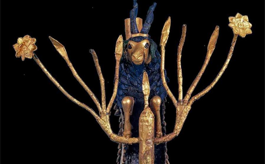 One of the Ram in a Thicket statues. Source: British Museum / CC BY-NC-SA 4.0