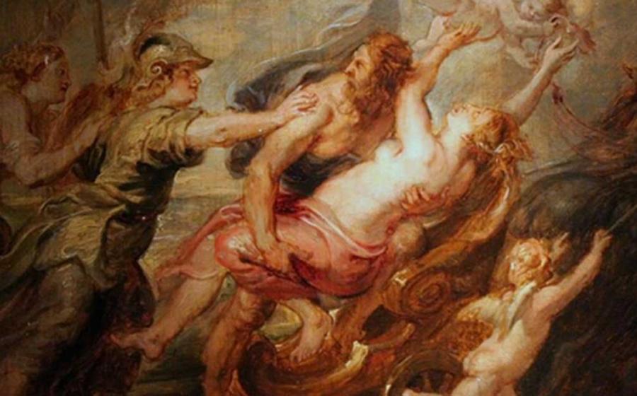 ‘L’enlèvement de Proserpine’ (The Rape of Proserpine) (circa 1636) by Peter Paul Rubens. 