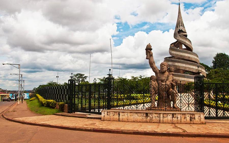 Reunification Monument, Yaoundé, Cameroon          Source: Ngnogue.Z