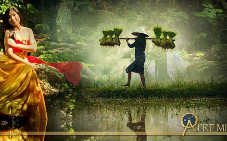 Rice goddesses are found across cultures 