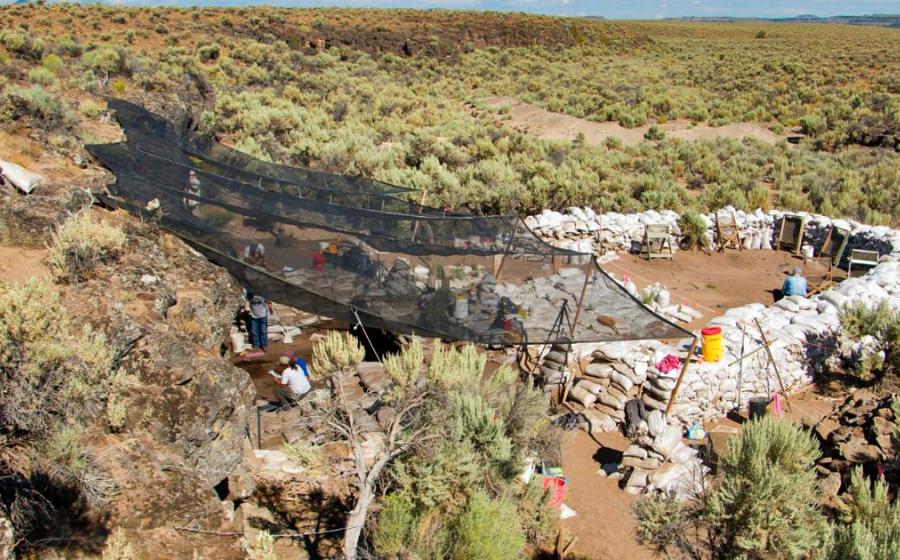 Rimrock Draw Rockshelter in Oregon, the United States. Source: Bureau of Land Management