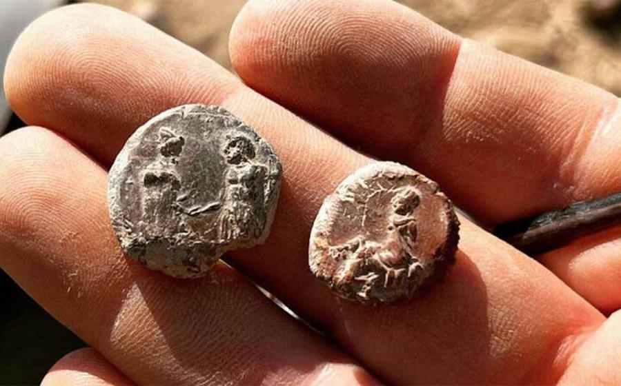 Two of the Roman seals discovered at the site of Doliche in Turkey. Source: Forschungsstelle Asia Minor
