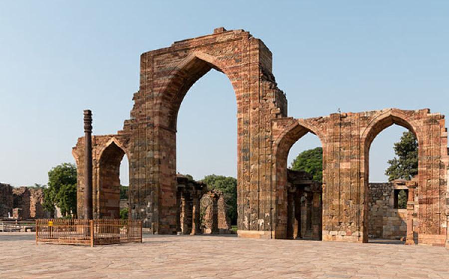 Rust-Resistant Iron Pillar of Delhi