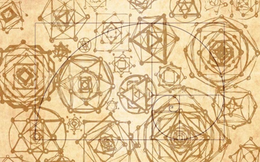 Sacred geometry deduces that certain geometrical shapes and proportions contain sacred meaning. The application of sacred geometry can be found in many civilizations around the world.       Source: ekaart / Adobe Stock / Sacred Geometry Spiral (lightaspect / Adobe Stock)