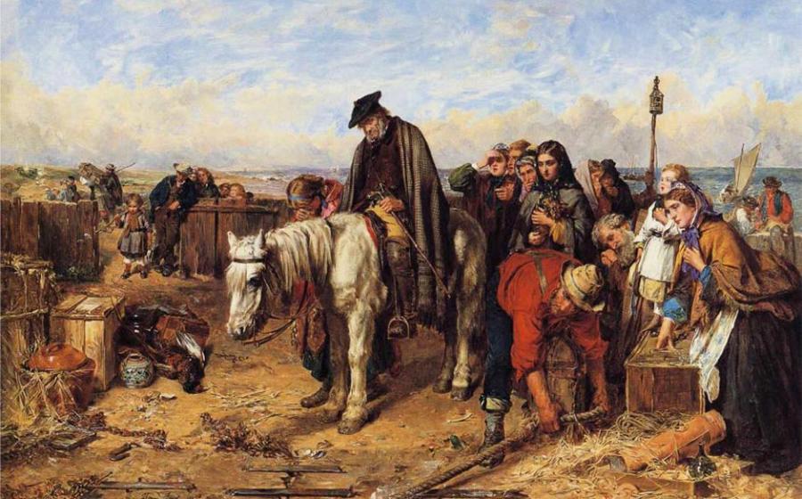 The Last of the Clan’ (1865) by Thomas Faed. Attempts for a Scottish colony in Panama were futile. Source: Public Domain