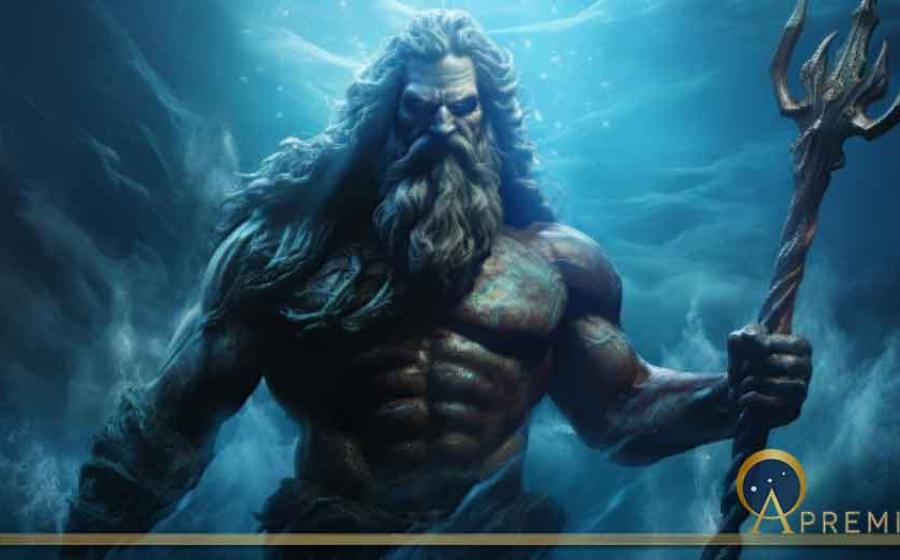 Poseidon, god of the Mediterranean Sea. Source: Luke / Adobe Stock
