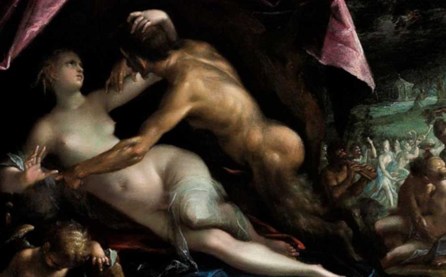 Pan and Selene, by Hans von Aachen. Source: Pan and Selene, by Hans von Aachen. Source: Public domain