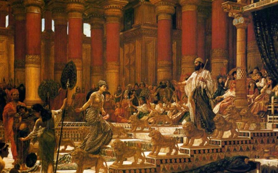 The Visit of the Queen of Sheba to King Solomon 