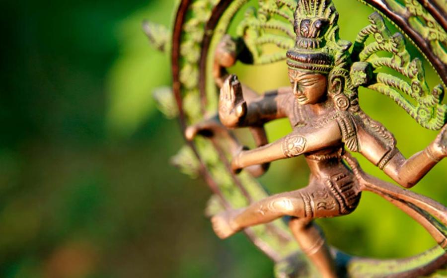 Statue of Hindu God Shiva Nataraja in the cosmic dance. Source: Elena Kovaleva/Adobe Stock