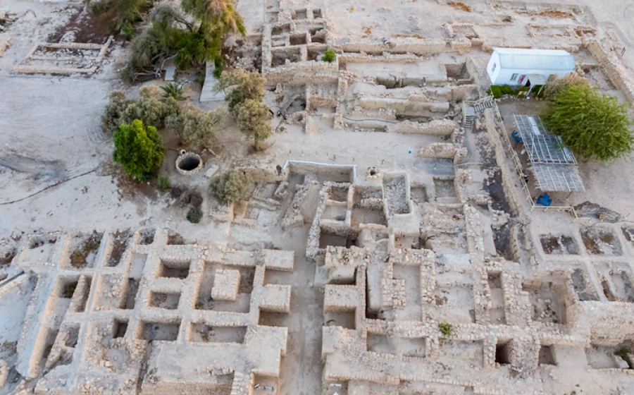Site where the Archaeologists found the seed types during the excavation of historical site