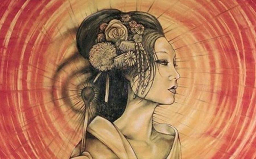Amaterasu, a major goddess of Japan.