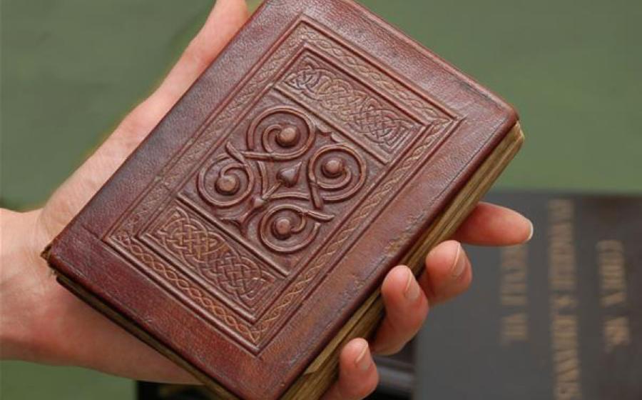 St Cuthbert Gospel. Credit: The British Library