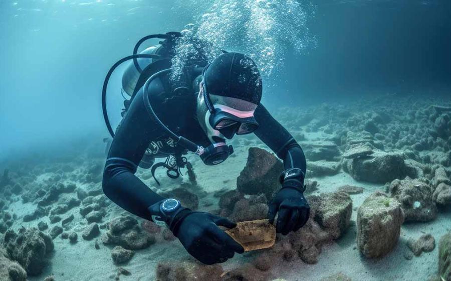Representational image of a marine archaeologist. Source: Microgen / Adobe Stock
