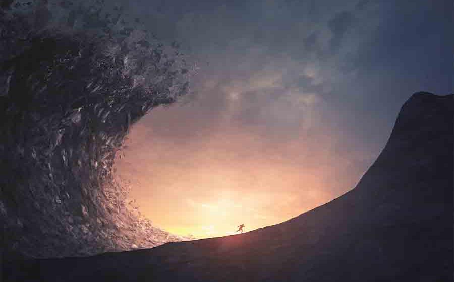 The magnitude of the Storegga tsunami would have wiped out many modern Scottish cities. Source: Kevin Carden / Adobe Stock