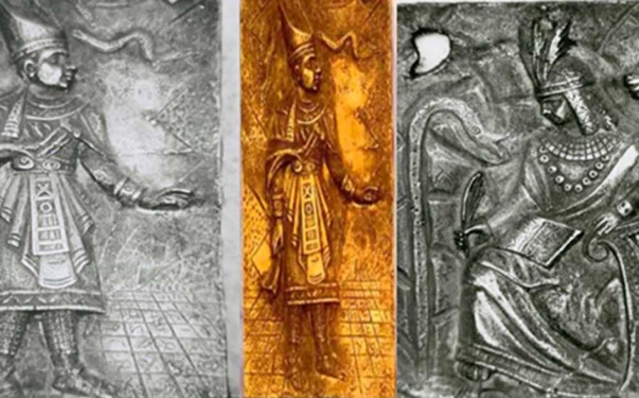 Shaman, Shaman and Chief from Father Crespi tablets photos. Images provided by the author.