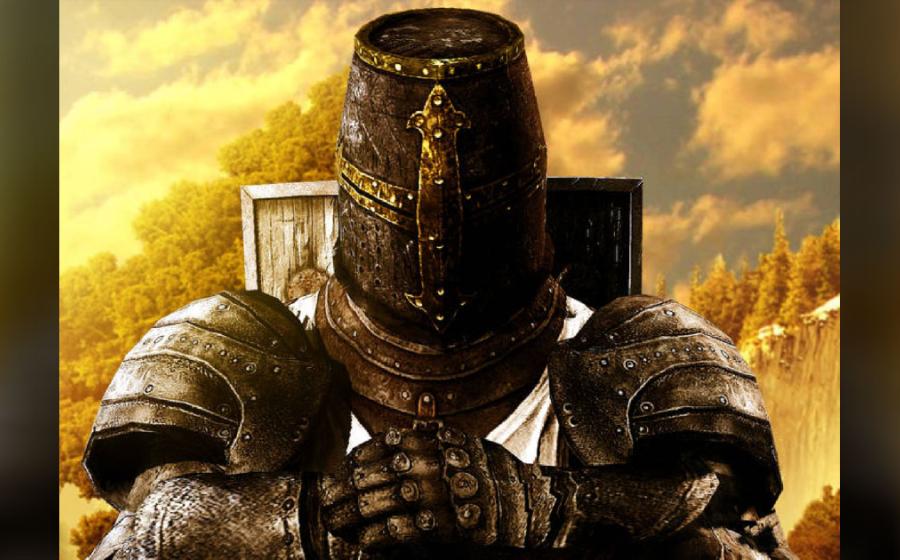 Detail of a Knight of the Teutonic Order. 