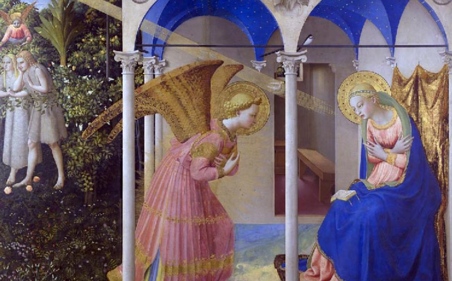 The Annunciation by Fra Angelico 