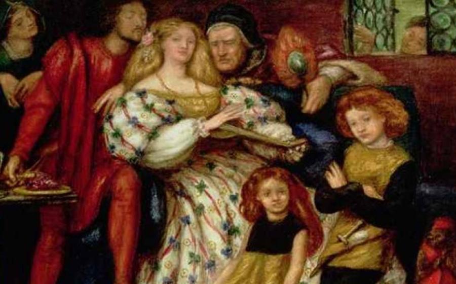 The Borgia Family by Dante Gabriel Rossetti		Source: Public Domain