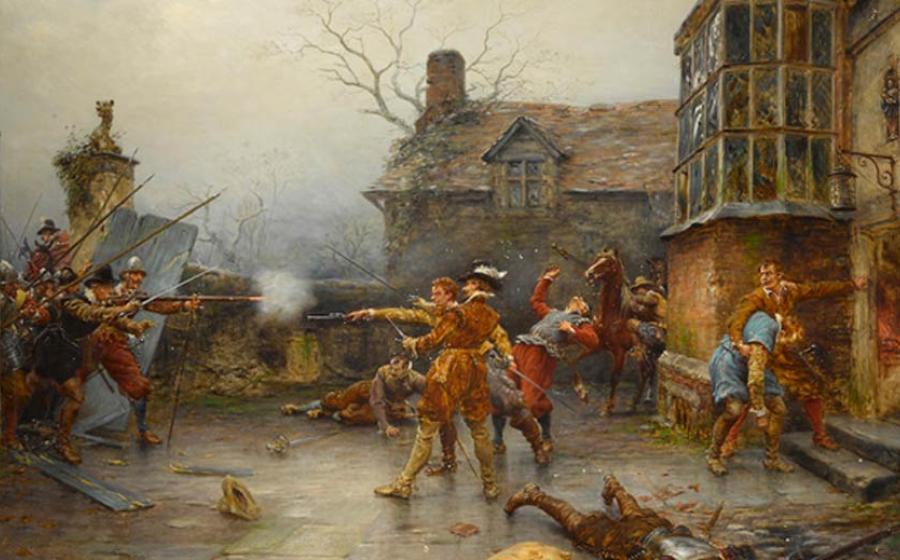 The Gunpowder Plot: The conspirators’ last stand at Holbeach House