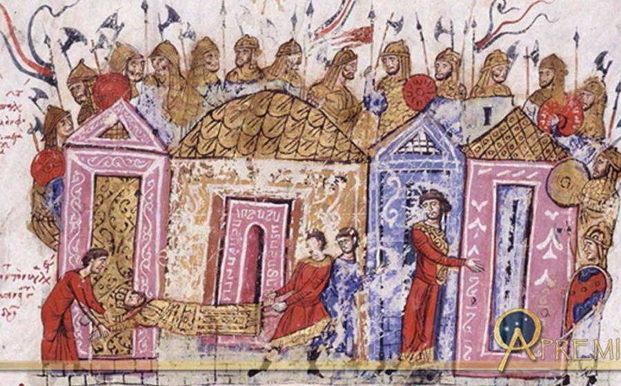 Varangian Guard .Chronicle of John Skylitzes 13th Century