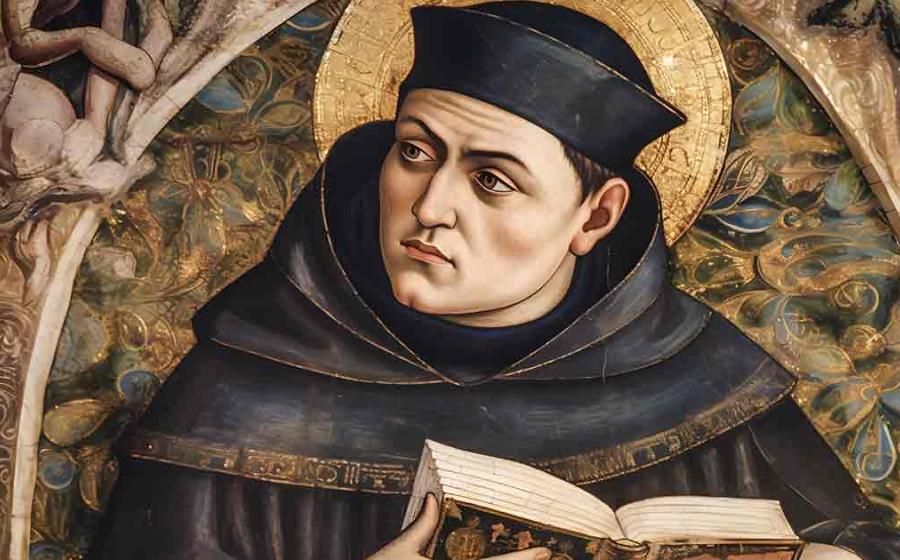 Representational image of Saint Thomas Aquinas. Source: ckybe / Adobe Stock