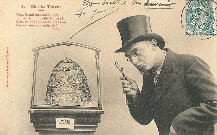 Tiara of Saitaphernes postcard