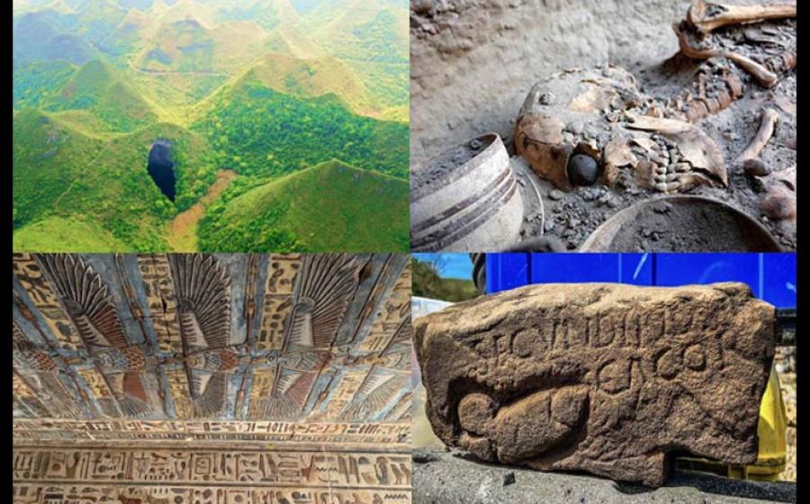 Composite of May’s top stories images. 	Source: Credited in article