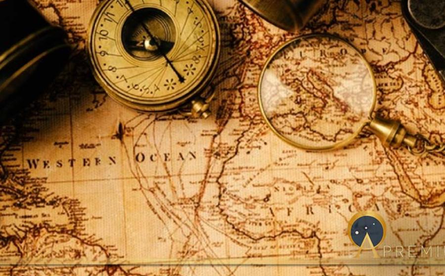 Travel geography navigation concept background. (fotoatelie/ Adobe Stock)