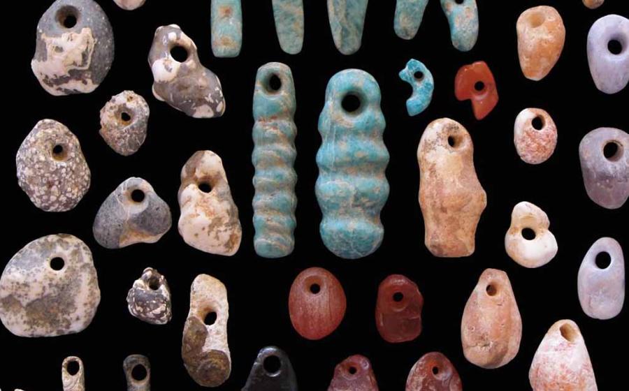 Turkana stone beads. Credit: Carla Klehm