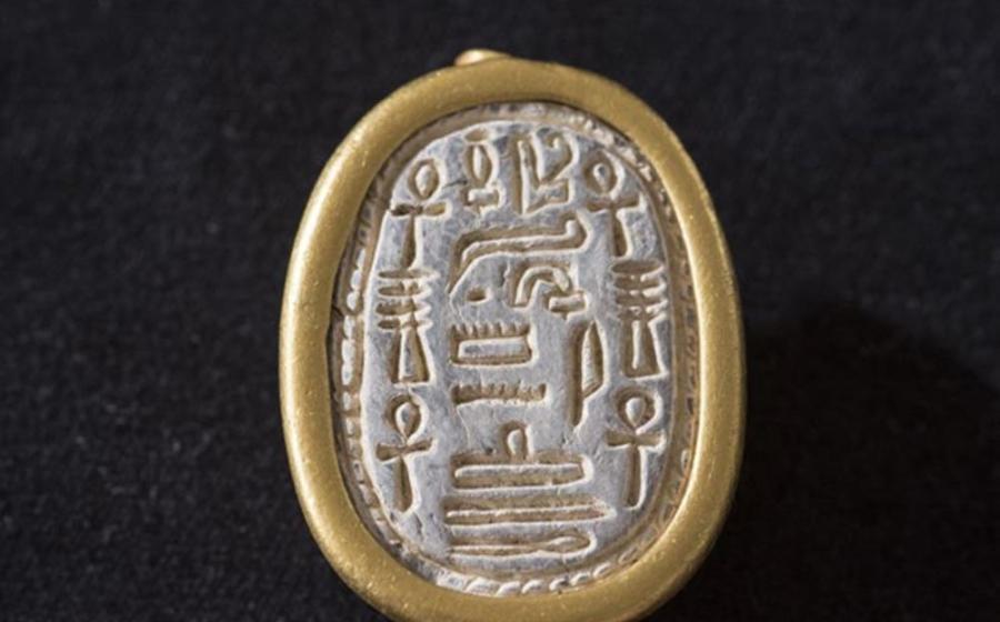 Unique Scarab Seal from Egyptian Thirteenth Dynasty Discovered in Israel