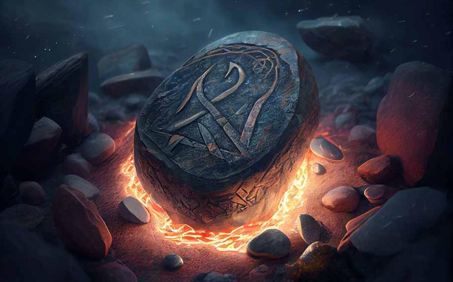 Representational image of a magical Viking rune or Viking Code. Source: Artur / Adobe Stock