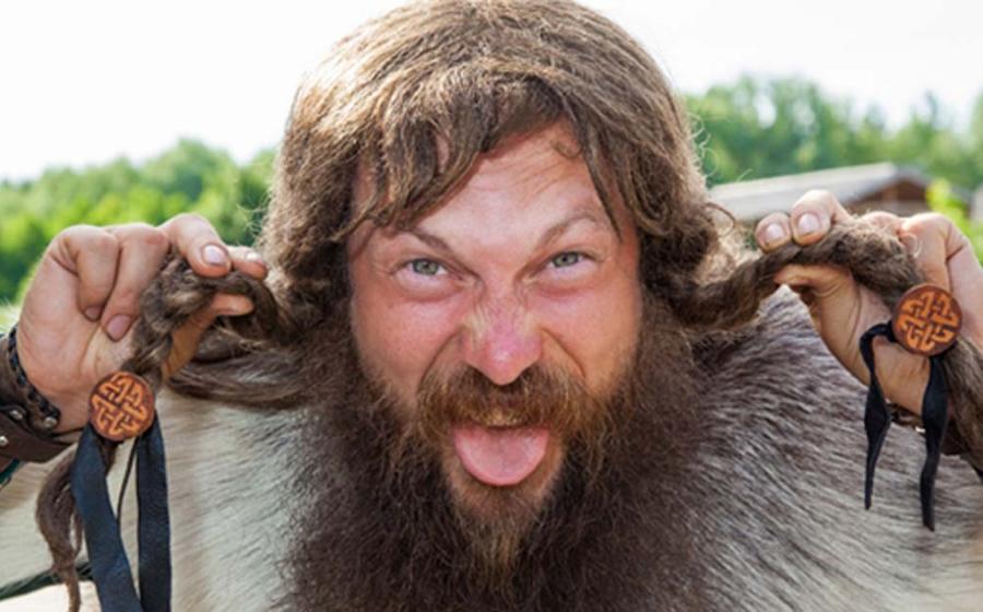 Crazy Viking face (khosrork / Adobe Stock)