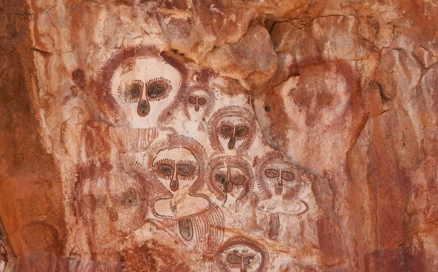 Wandjina rock art