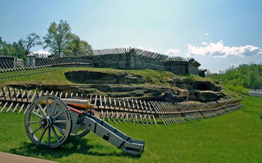 A view of Fort Ligonier