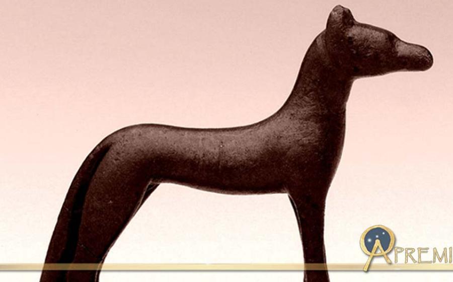 Bronze statuette of the funerary deity, Wepwawet; design by Anand Balaji 