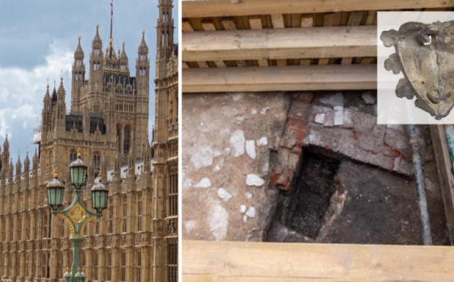 Palace of Westminster and some of the discoveries.