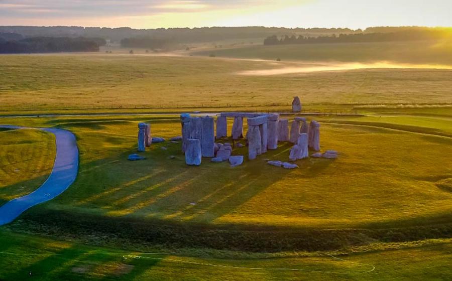 A sunset at Stonehenge, perhaps not the Winter Solstice. Source: Nicholas/Adobe Stock