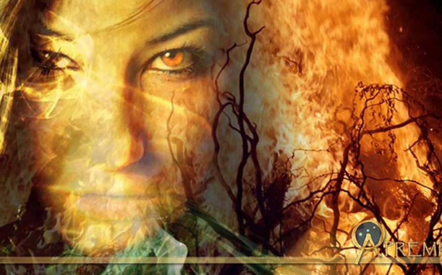 Witch of Eye was burned at the stake. Fire and witch