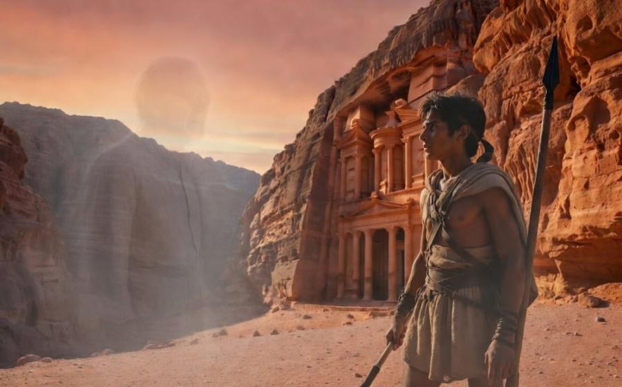 This AI-generated image depicts the mysterious reincarnation story of James Arthur Flowerdew