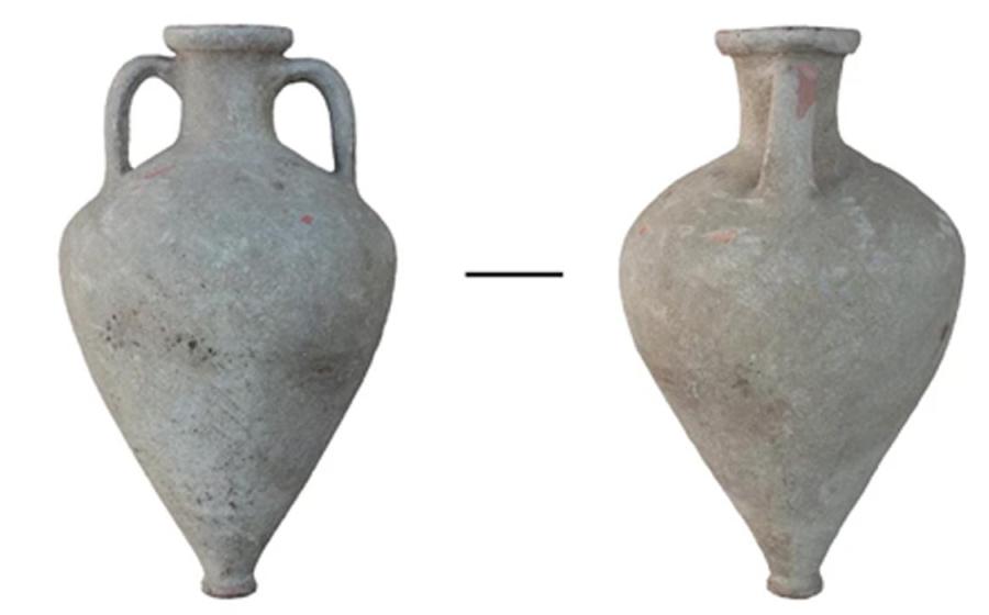 The Greek amphora analysed in the study
