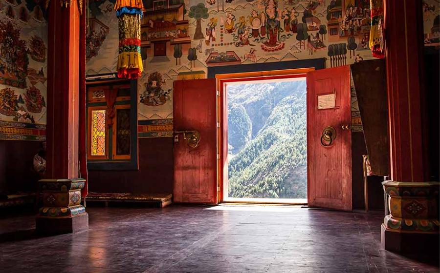Representational image of a Buddhist monastery in Tibet. Source: matiplanas / Adobe Stock 